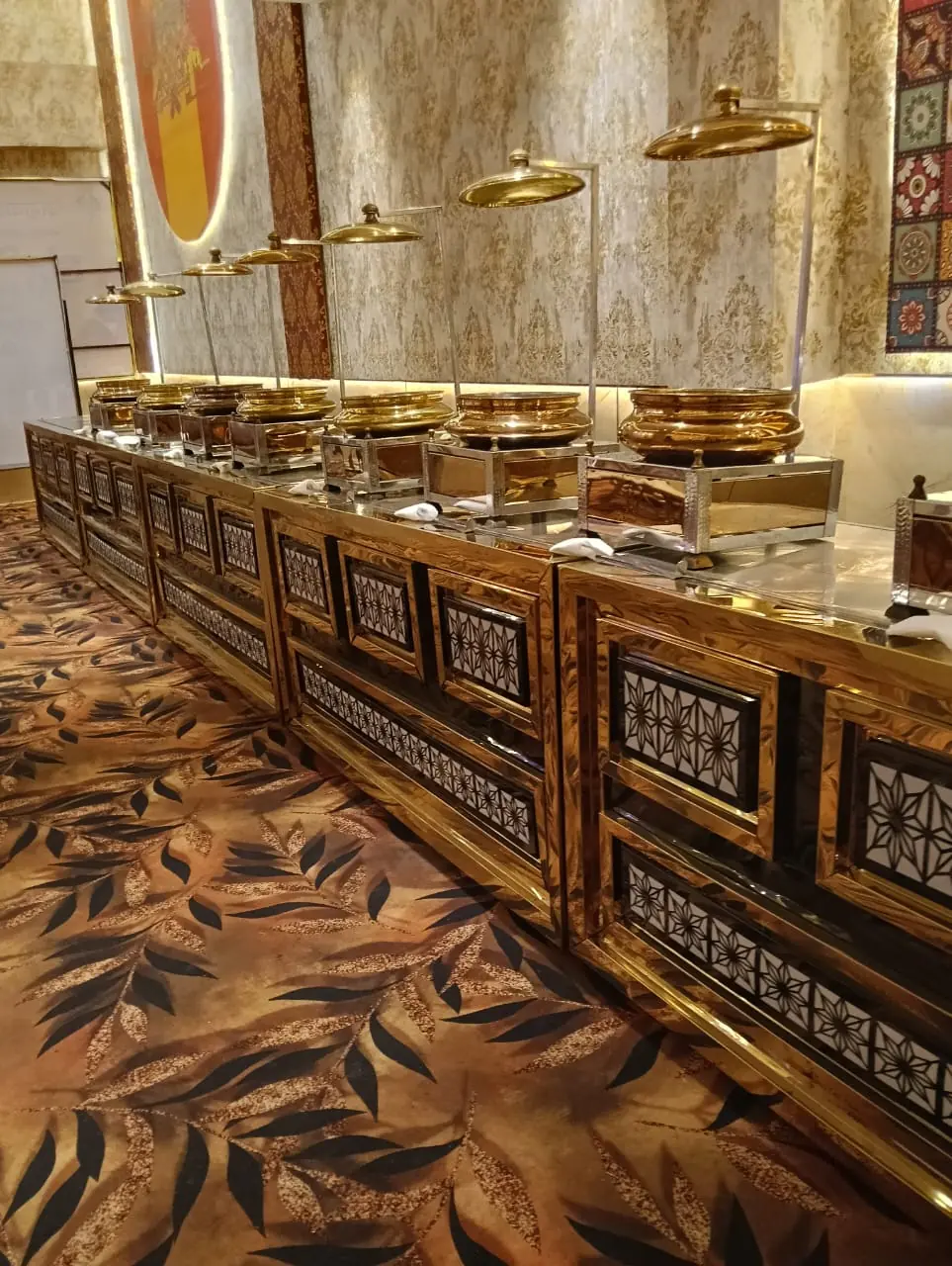 Corporate Buffet & Cooling Setup